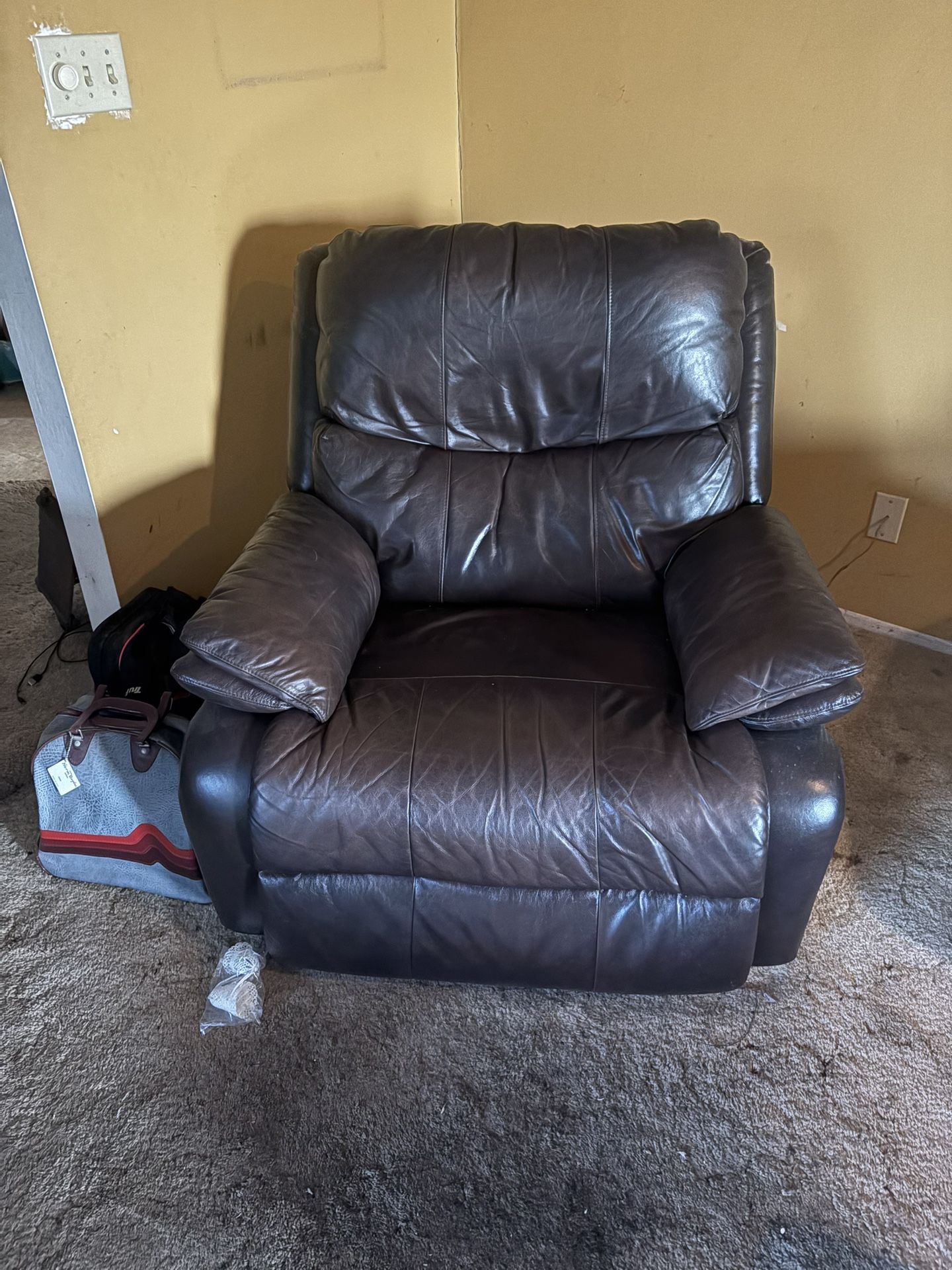 Leather Recliner 