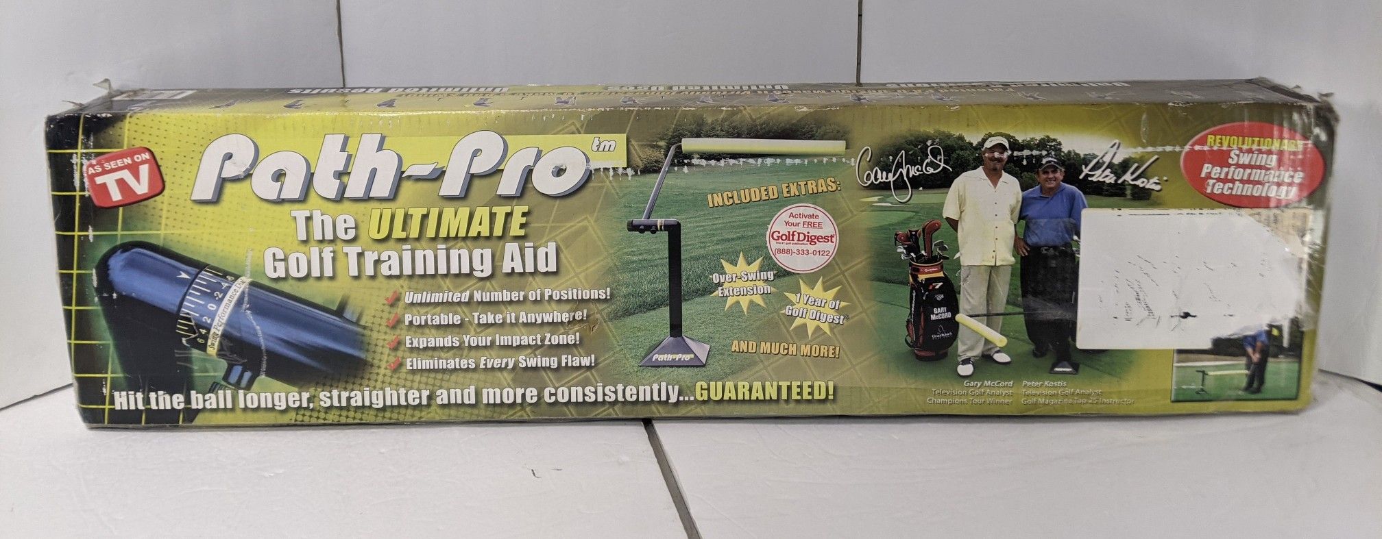 Path Pro Path Pro Golf Swing Training Aid NEW in Box