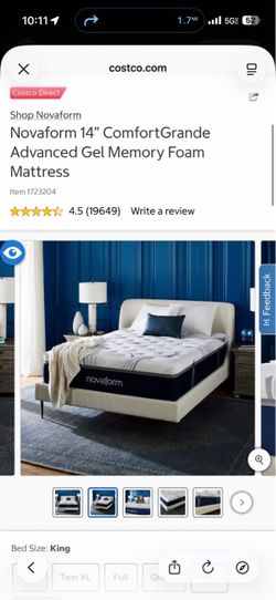 King size bed