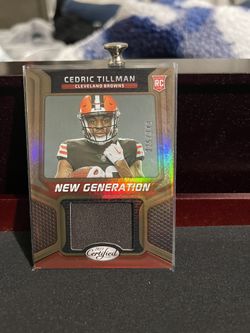 Cedric Tillman Patch Card 
