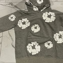 Grey Denim Tears Hoodie