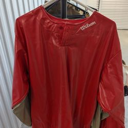Wilson Baseball Pullover Batting Jacket