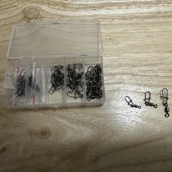  50 pcs Stainless Steel Fishing Connector Pins 