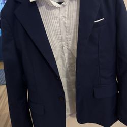 Boys Navy Blue Suit 