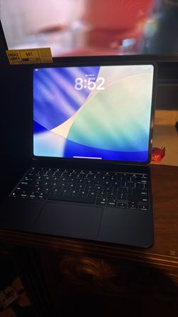 iPad Pro 13 inch with magic keyboard