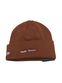 UA Supreme New Era Bandana Box Logo Beanie Brown Hat Skateboard