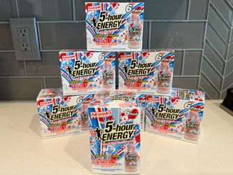 5-Hour Energy Shot Drinks Caffeine 7 boxes (42 total)