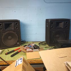 Electro voice EV S-152 PA Speakers