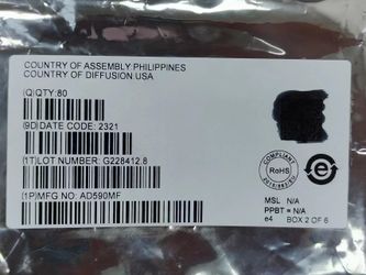 AD590MF Supply integrated circuits