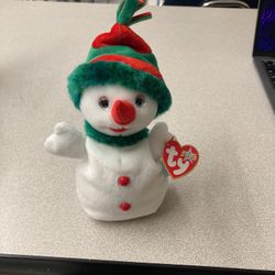 Beanie Baby Snow girl 