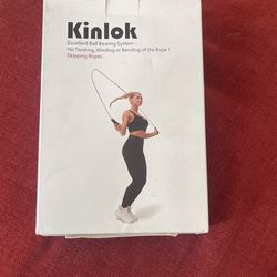 Kinlok Ball Bearing Jumping Skipping Rope New NIP 