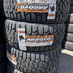 285 45 22 vendo un set de llantas nuevas con garantía marca ARROYO