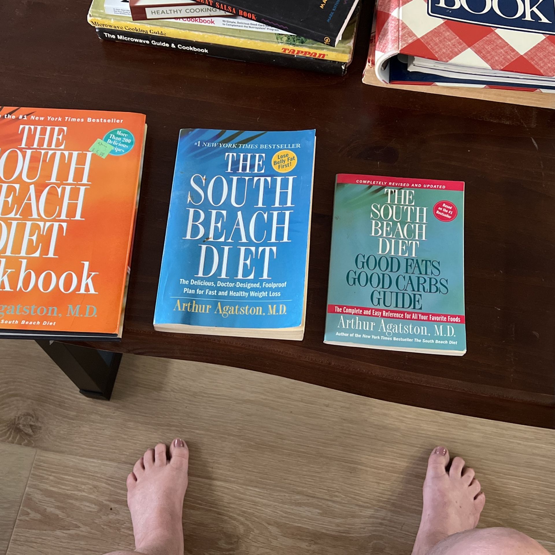 The South Beach Diet Cookbooks By Arthur Agatston M.D.