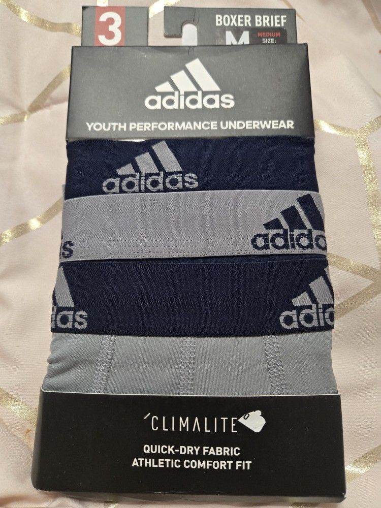 Adidas Youth Boxer Briefs
