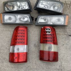 03-06 Silverado Headlights And Taillights 