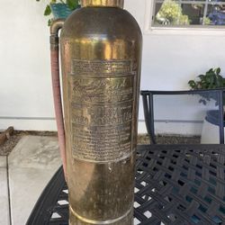 Randolph Soda Acid Vintage Fire Extinguisher 