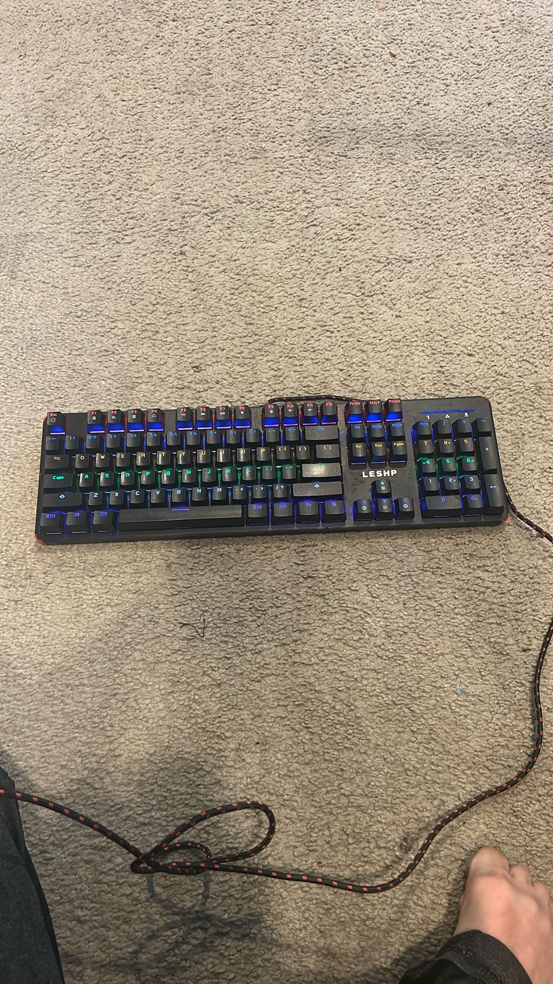 Mechanical Keyboard, Blue Switches