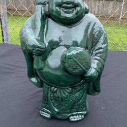 The Green Standing Buddha