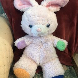 Vintage Pink Bunny Plushie/Stuffed Animal 