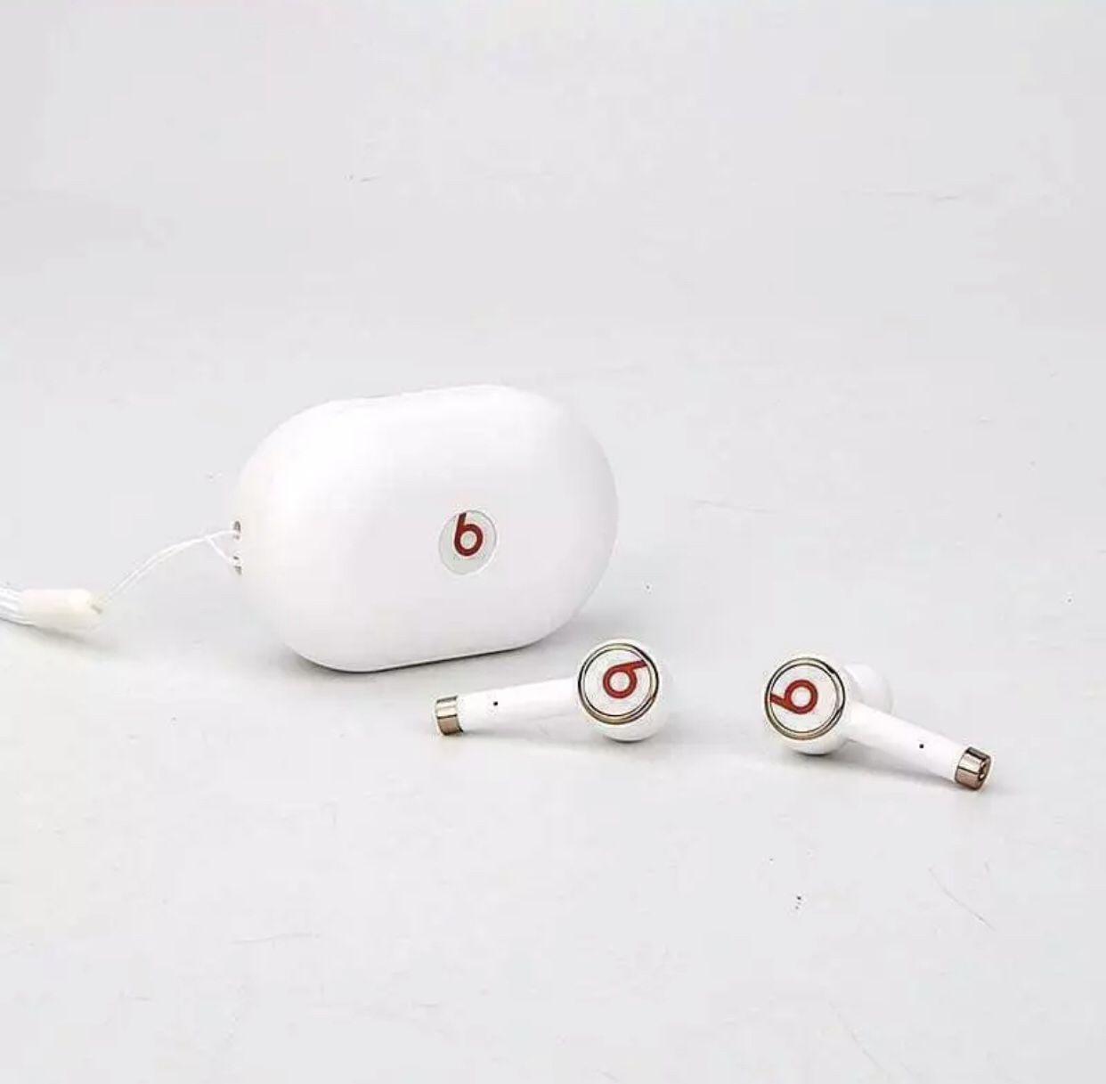 2 PAIRS For Beats Tour 3 White + Black Earphones Bilateral Stereo L2  Wireless Earbuds Waterproof