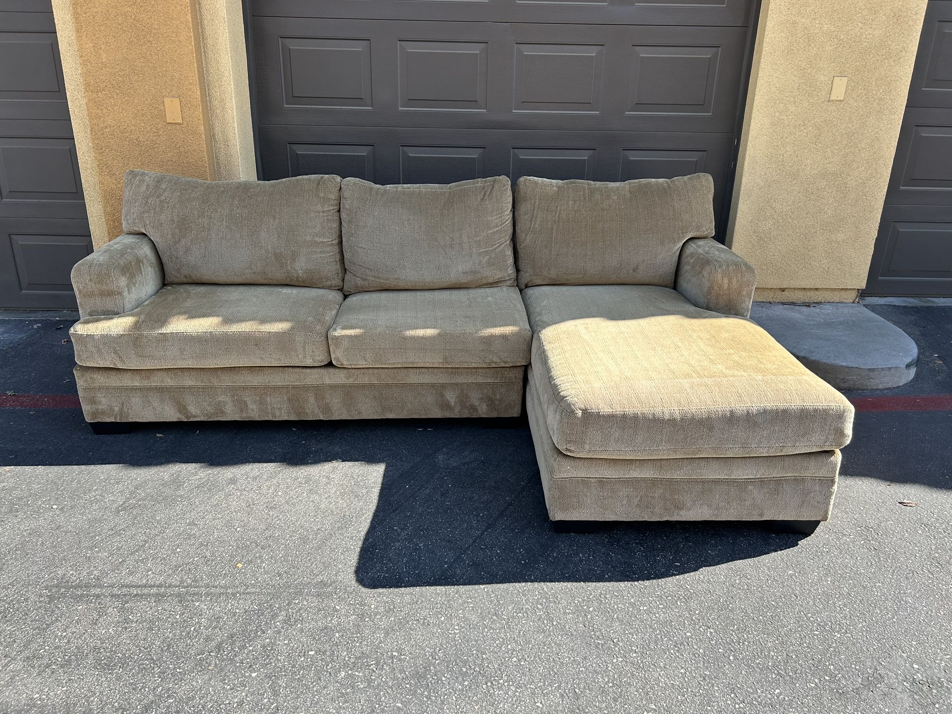 Tan Sectional Couch