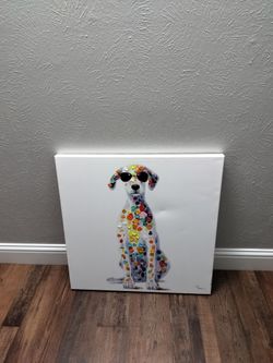 Dog wall art