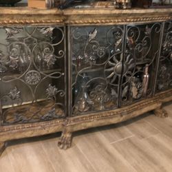 Iron & Wood Sideboard 