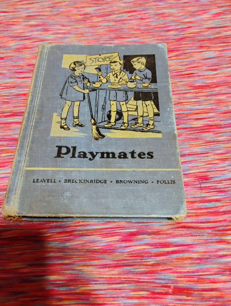 Vintage The Friendly Hour Playmates Book 1