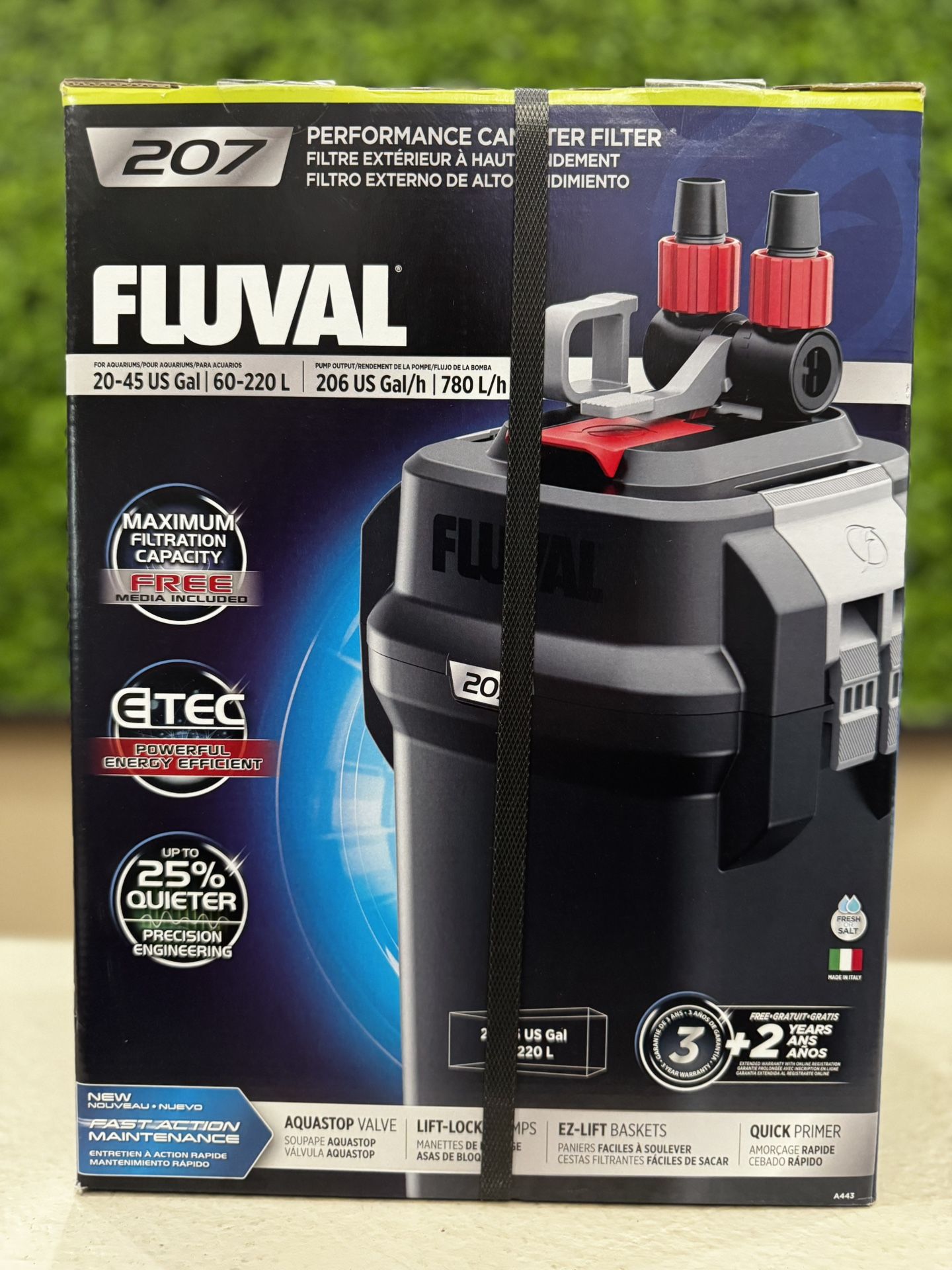 Fluval 207 Canister Filter **Brand New**