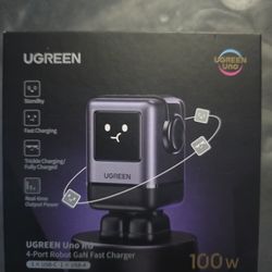 Ugreen 100w Uno RG 4 Port Robot GaN Fast Charger