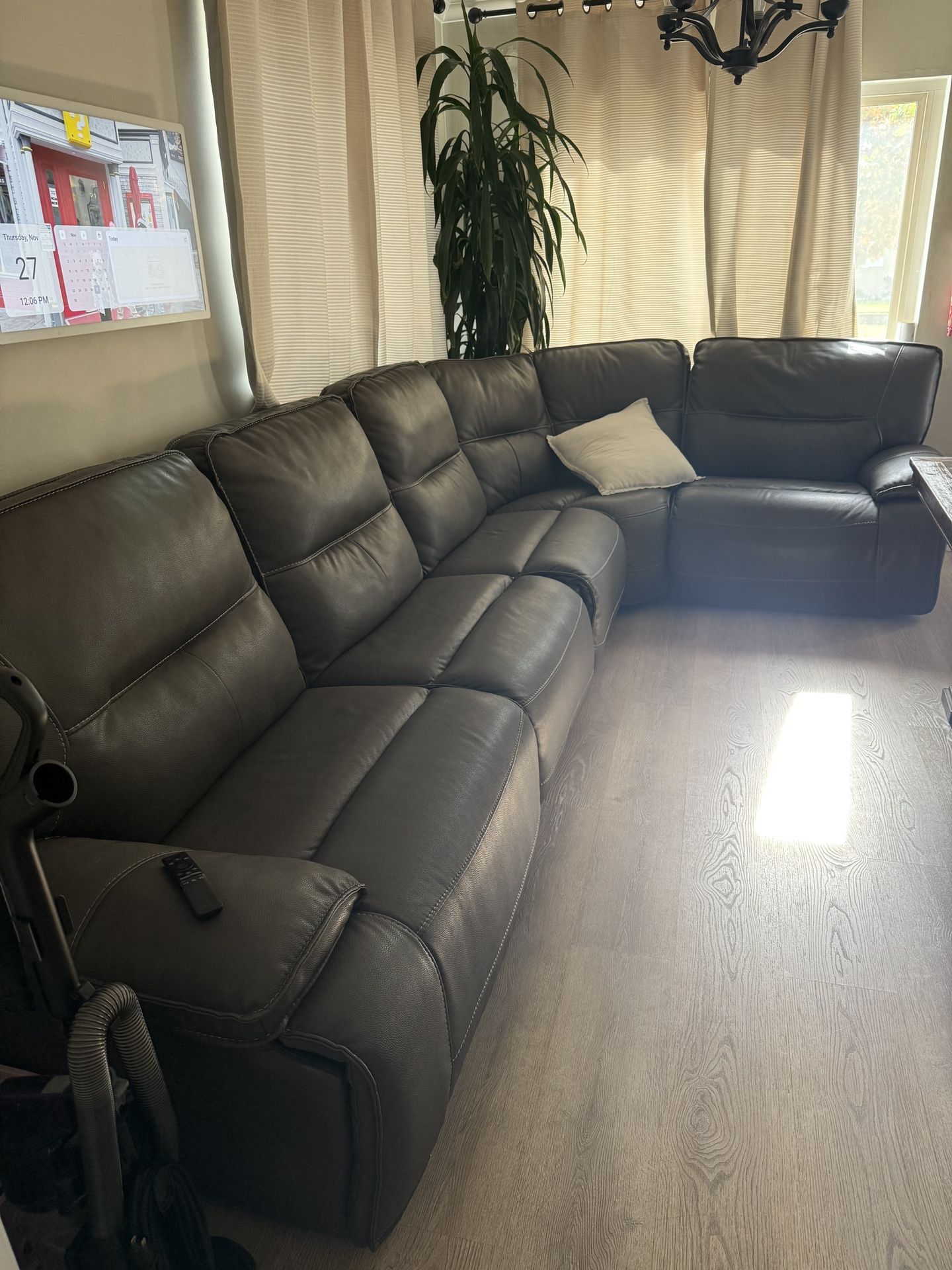 electric sectional couch sofa 