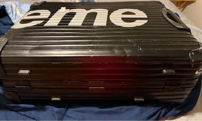 Supreme x Rimowa 82L suitcase