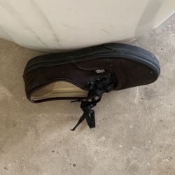 All Black Vans