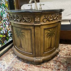 All Wood Vanity Not Pressboard 