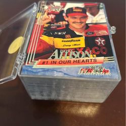 1993 Wheels”ROOKIE THUNDER” PLATINUM Parallel 100 Card Set!!! Gordon, Earnhardt, Petty, Allison, Kulwicki, MANY MORE)!!!😎 OFFERS WELCOMED!