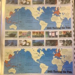 Collectible WWII Stamps