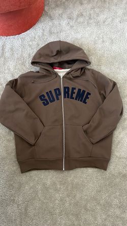 Brown SUPREME thermal jacket