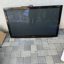 55’ Panasonic Television. Excellent Condition In Reseda California. 