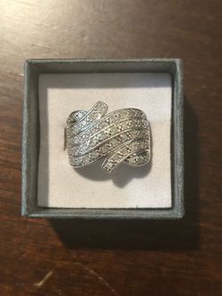 Sterling silver Diamond Ring