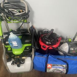Brand New Power Washer & Barely Used Detailing Machine 