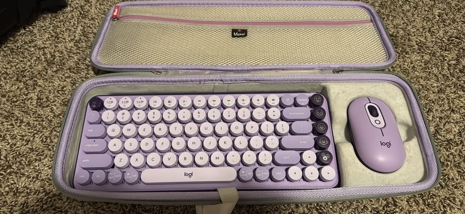 Logitech POP Keyboard & Mouse (Cosmos)