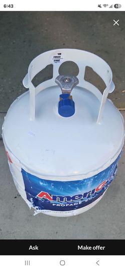 Propane tank Full