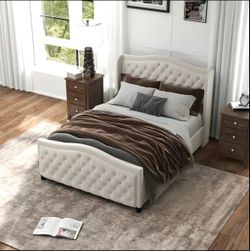 NEW White Queen Bed Frame