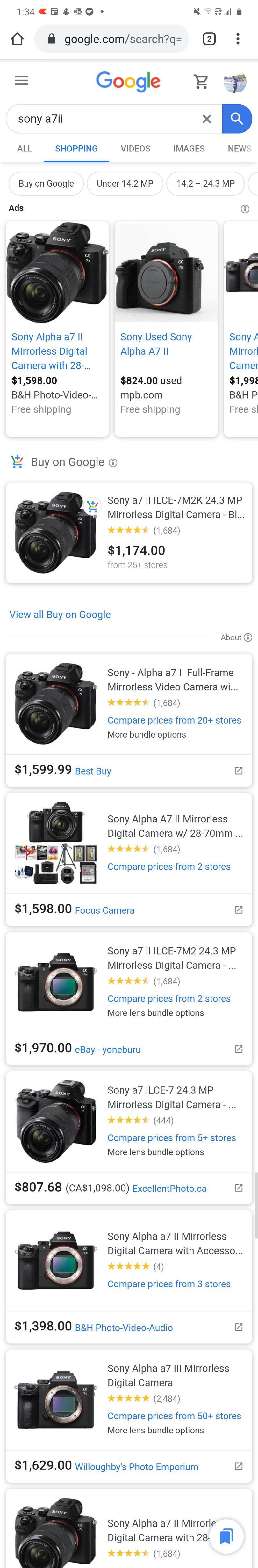 Deal!!! Sony A7II, camera body very best condition