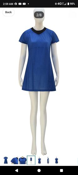 Brand New Woman's Star Trek Dress Uniform Blue Color Brand New Costume Ladies Girls