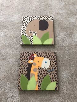 Two Wall decor for nursery