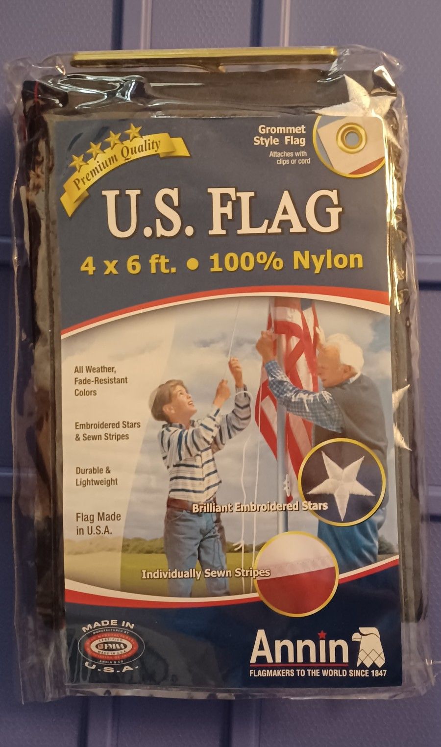 NEW - U.S. Flag 4x6'