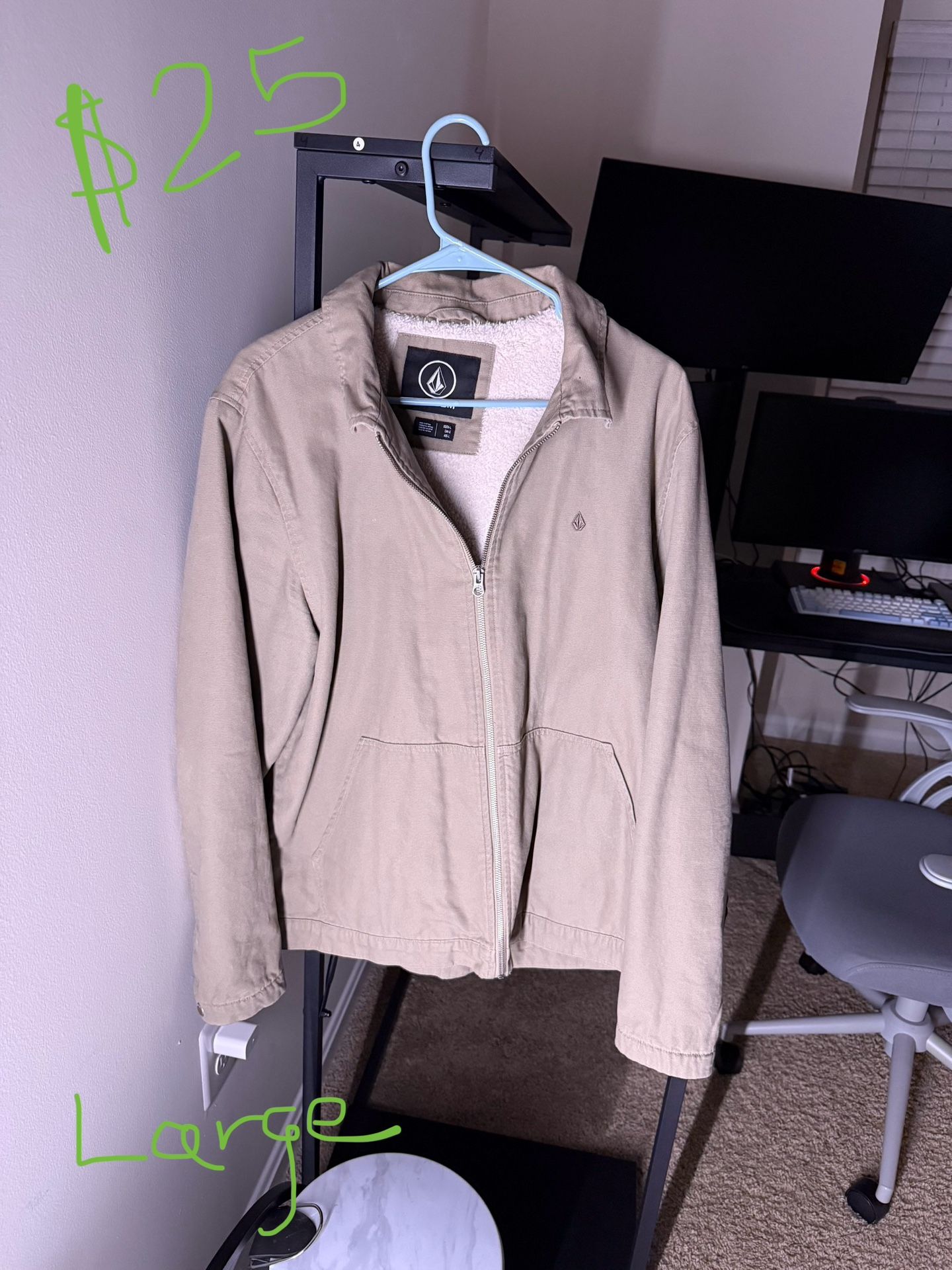 Volcom Beige Jacket