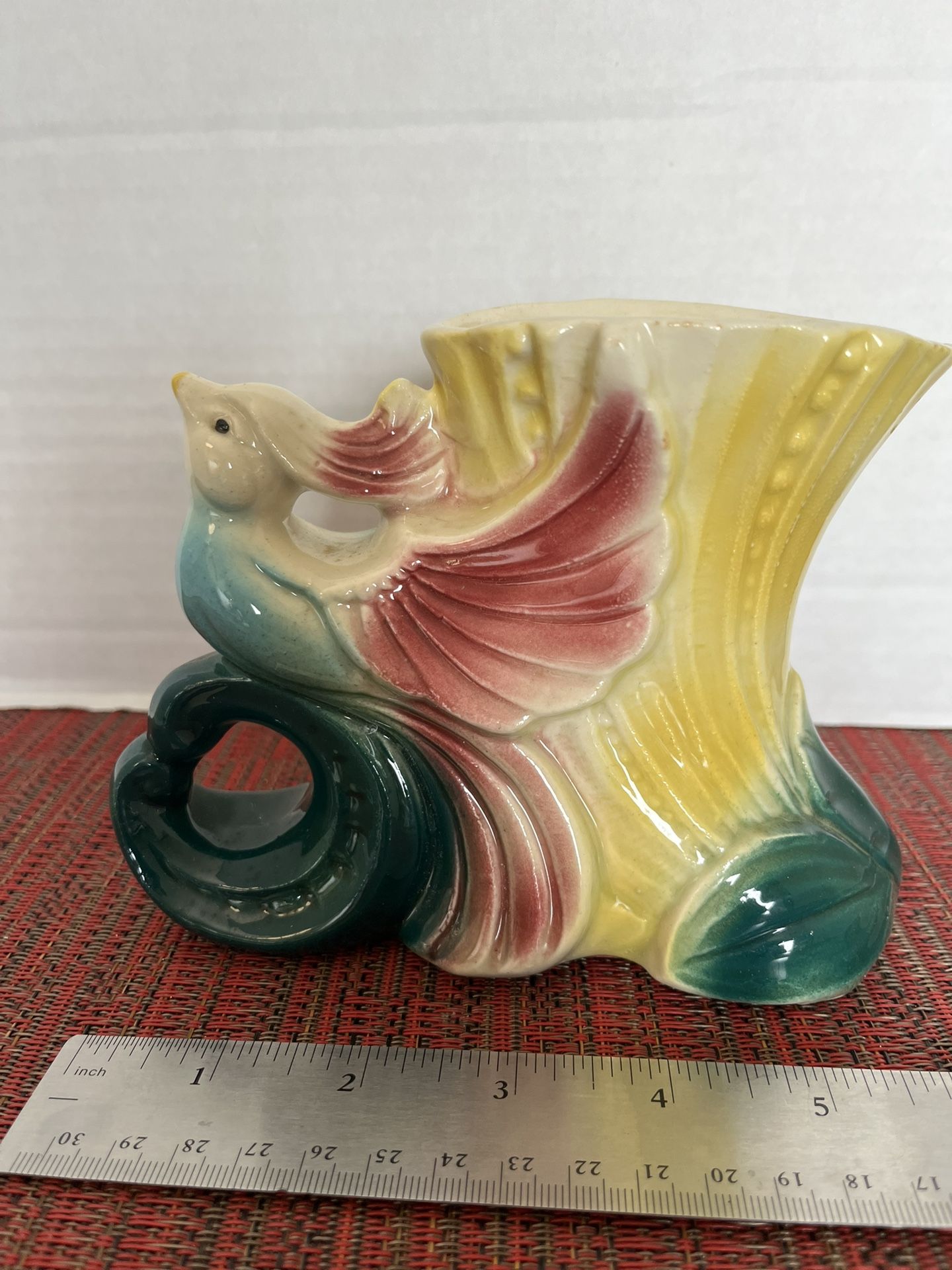 Vintage 1940's - 1950's Cockatoo Planter Vase