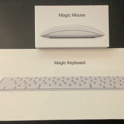 Apple Magic Keyboard 2 & Magic Mouse 2 Combo (Brand New / Sealed /Unused)